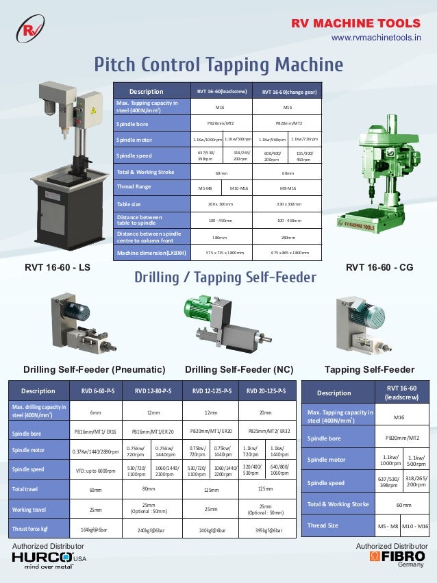 RV Machine Tools, Coimbatore, Metal Cutting Machines and Drilling Mac…