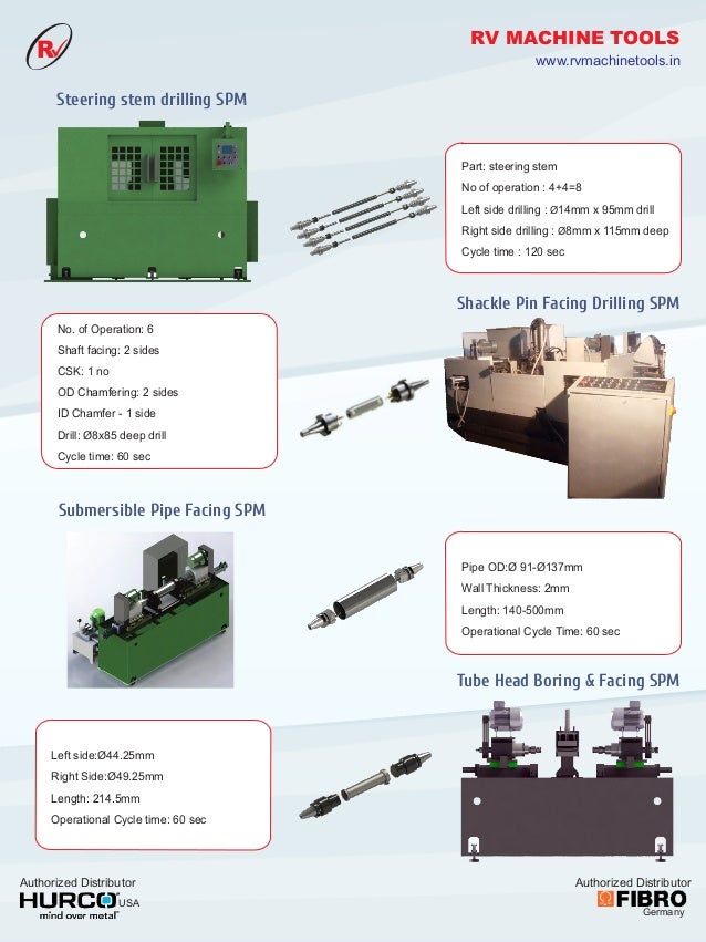RV Machine Tools, Coimbatore, Metal Cutting Machines and Drilling Mac…