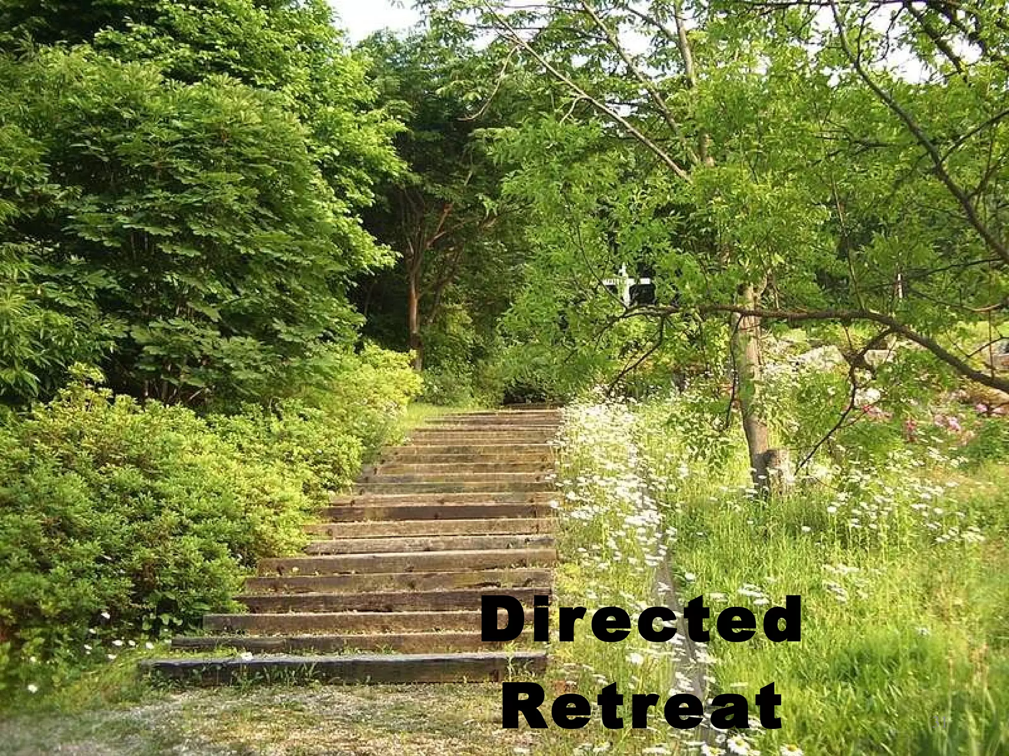 Directed Retreat 