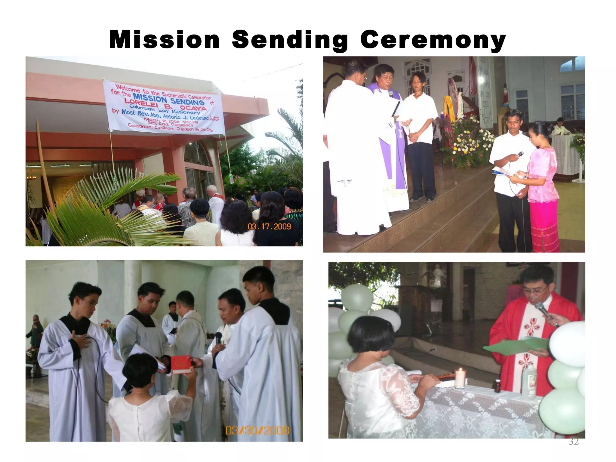 Mission Sending Ceremony 