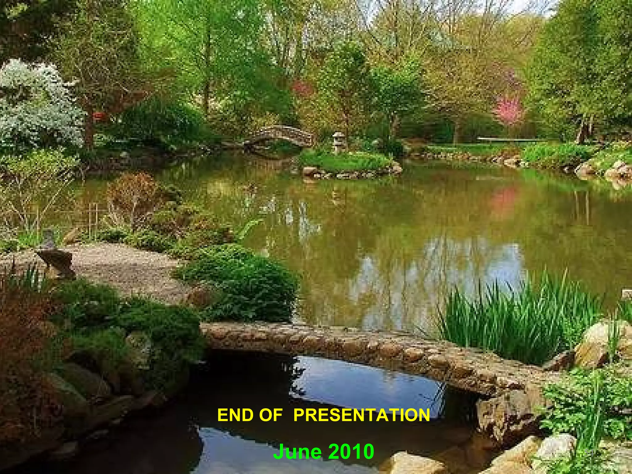 June 2010 END OF  PRESENTATION 