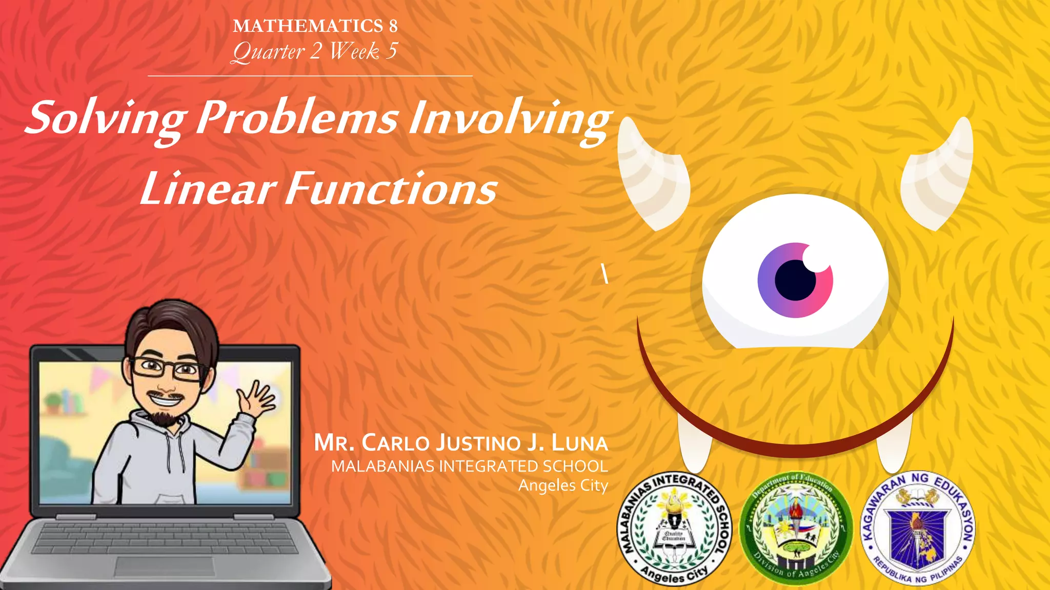 Math 8 - Solving Problems Involving Linear Functions | PPSX | Web ...