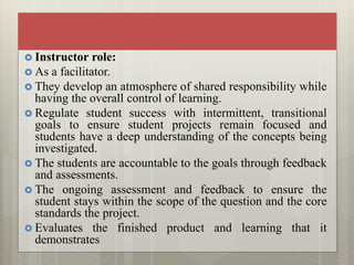 Project based learning | PPTX