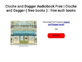 cloche and dagger cloche and dagger