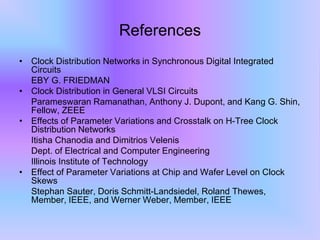 Advanced Clock Distribution Techniques to Minimize Skew and Jitter in ...