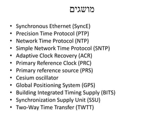 Ssu Synchronous Clock Clocking and sync | PDF