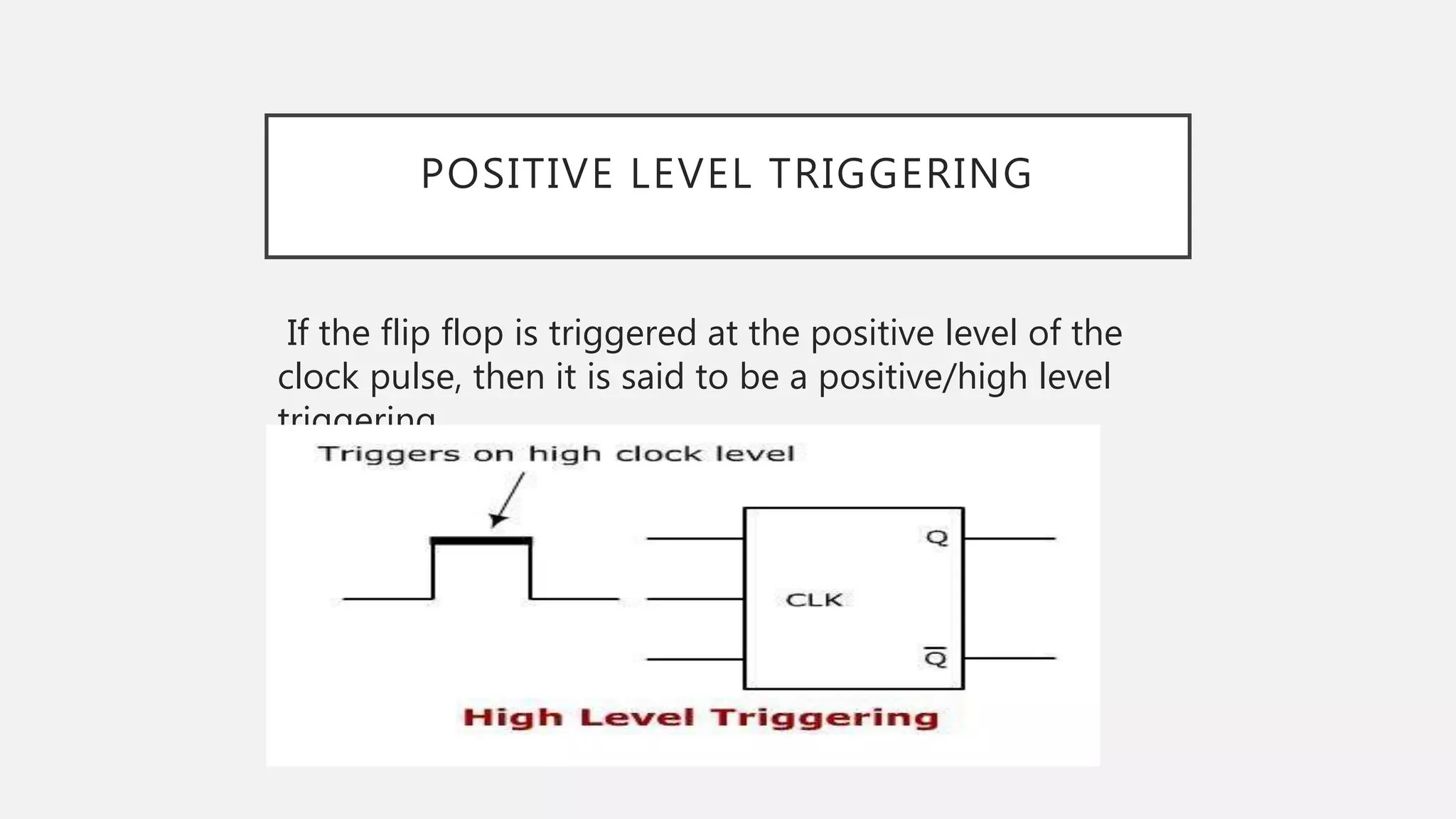 Clock Triggering | PPTX | Technology & Computing
