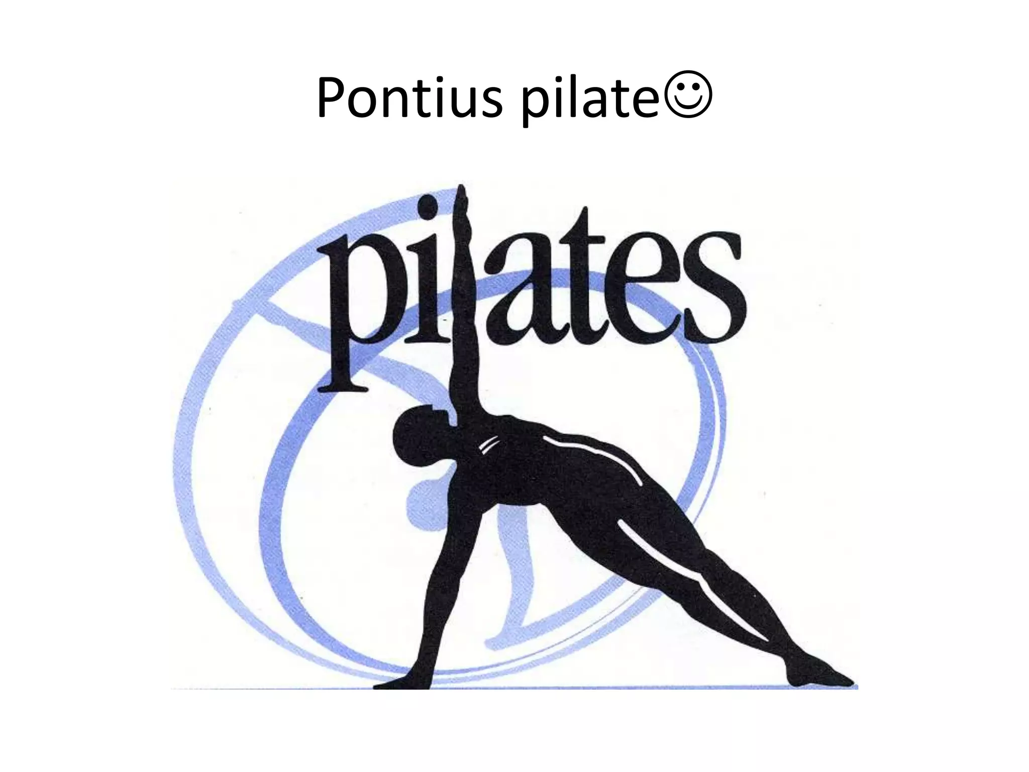 Pontius pilate