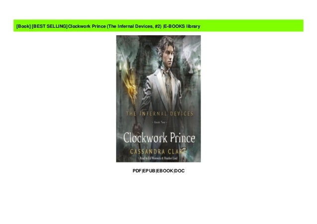 Get Clockwork Prince (The Infernal Devices, #2) PNG