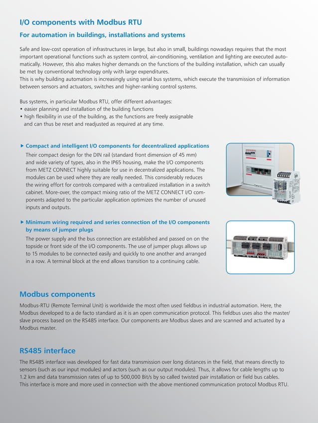 Modbus Remote I/O Modules | PDF