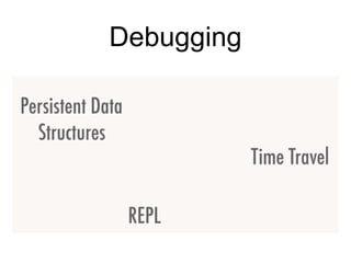 Debugging
 
