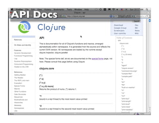 API Docs




           63   © 2009 Howard Lewis Ship
 