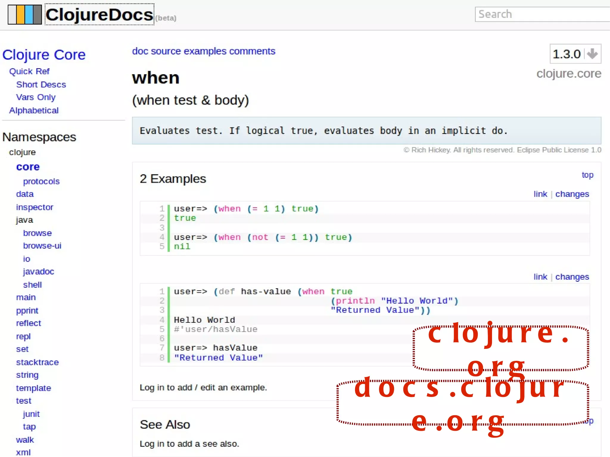 c lo ju r e . org d o c s . c lo ju r e .o rg 