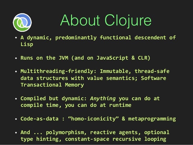 About Clojure