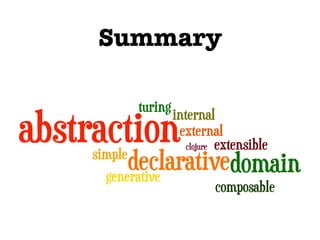 Writing DSL in Clojure | PDF