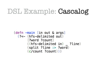 Writing DSL in Clojure | PDF