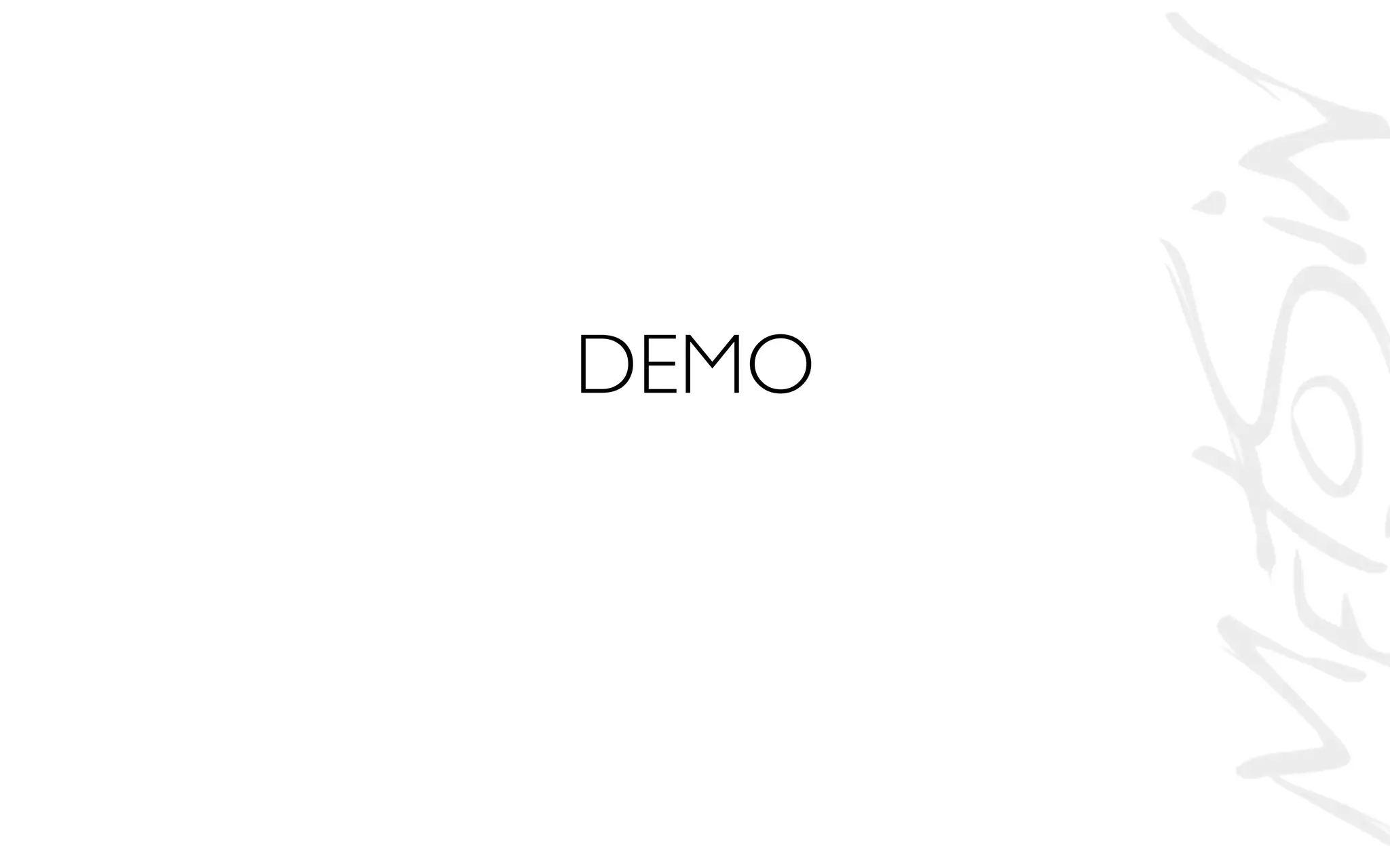 DEMO
 