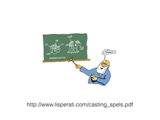 http://www.lisperati.com/casting_spels.pdf
 