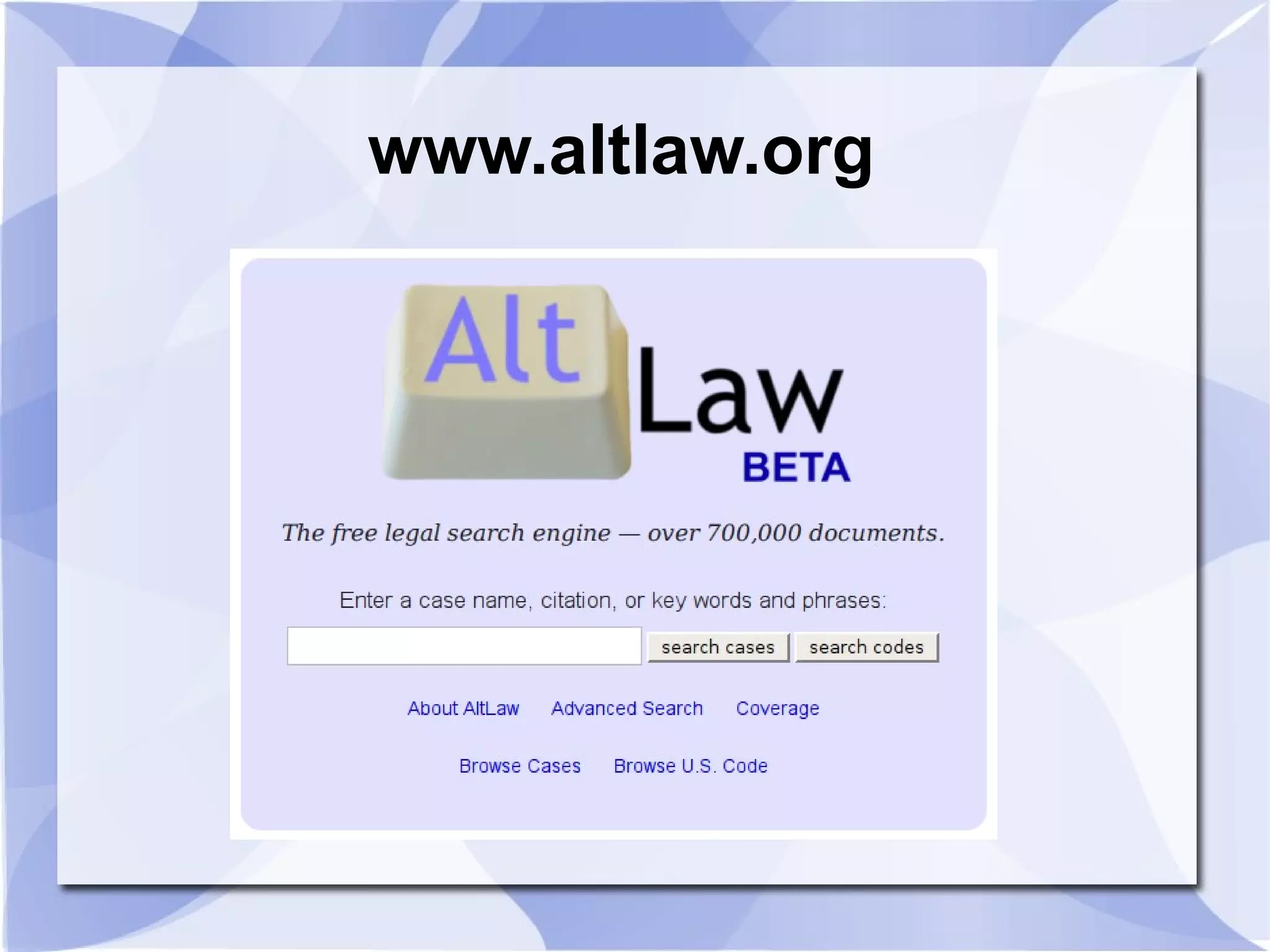 www.altlaw.org 