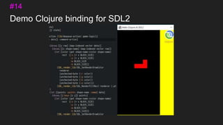 Demo Clojure binding for SDL2
#14
 
