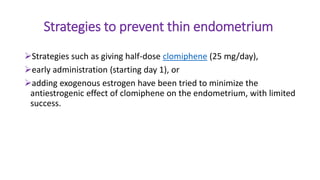 Clomiphene Citrate Stimulation Protocol for Non IVF Cycle | PPTX