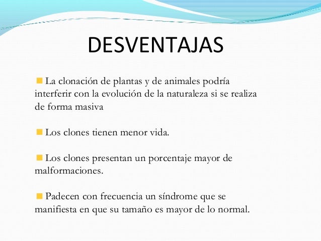 Clonación