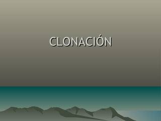CLONACIÓNCLONACIÓN
 