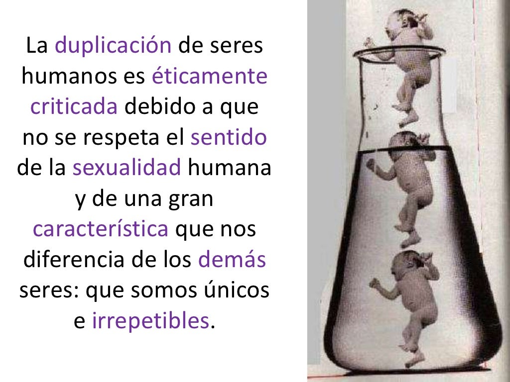 Clonacion ventajas y desventajas