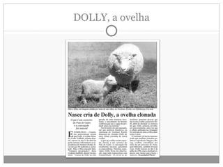 DOLLY, a ovelha 