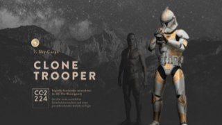 Clone Trooper Star Wars Presentation