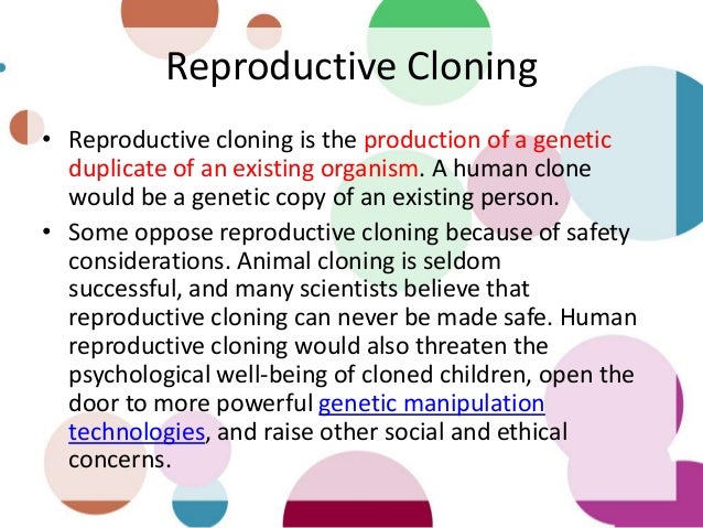 Cloning