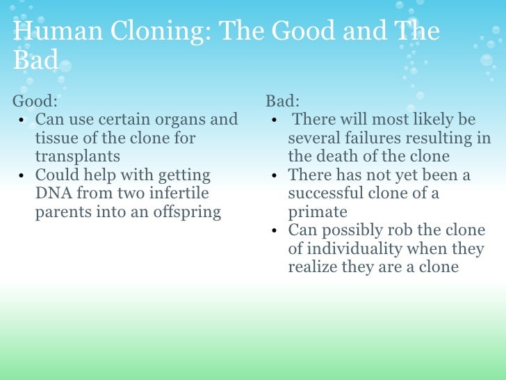 Cloning