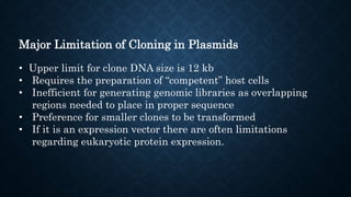 Cloning vectors by Kailash Sontakke | PPTX