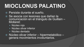 Clonus, mioclonus, polimioclonus