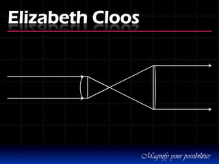 Elizabeth Cloos Magnify your possibilities 