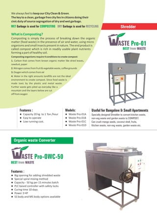 Opel Pro Scro, Pune, Waste Processing Equipments