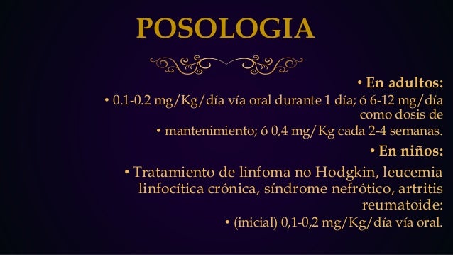 Clorambucilo o clorambuzil