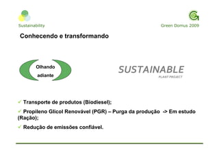 Apresentação Cloroetial ResultsON Sustentabilidade