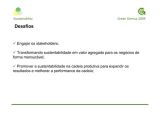 Apresentação Cloroetial ResultsON Sustentabilidade