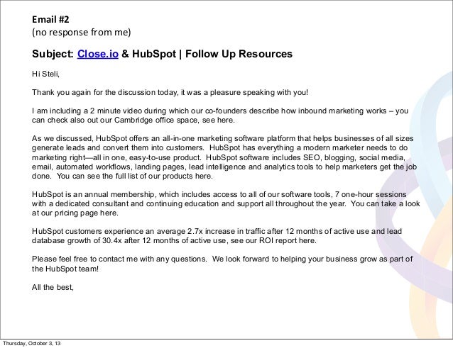 how to close more deals with email webinar no response to email follow up