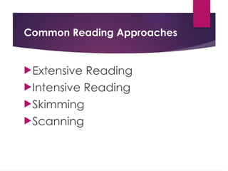 Reading Perusing Scanning Differences Close_Analysis_Reading_Approaches Skimming and scanning.pptx