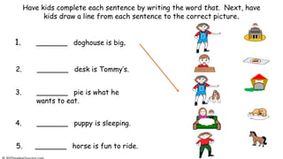 Teaching Kids Demonstrative Pronouns: this, that, these and those #demonstrativepronouns