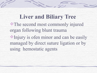 Closed Abdominal Injuries | PPT