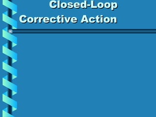 Closed-Loop Corrective Action  