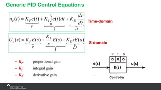 Closed-loop control system modelling_pid.pptx | Sailing | Sports