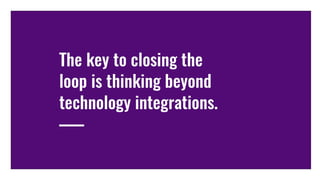 Closed-Loop Reporting: How to Close the Loop in Your Sales and Marketing Data