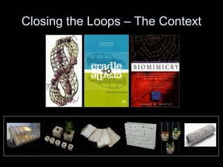 Closing the Loops – The Context
 