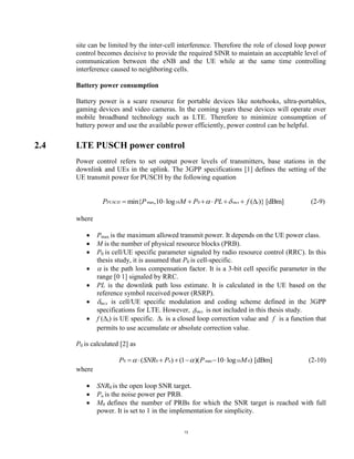 Closed loop power control for lte uplink | PDF