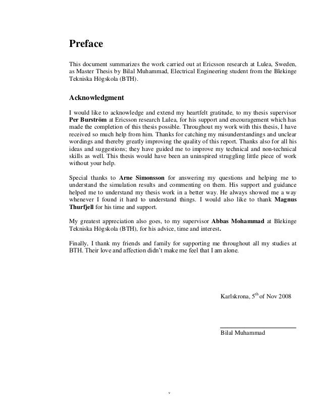 Master thesis electrical power