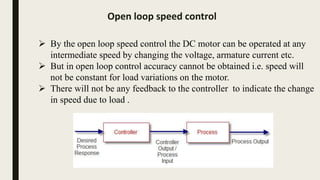 Closed loop speed control | PPTX | Radio Control | Hobbies & Interests